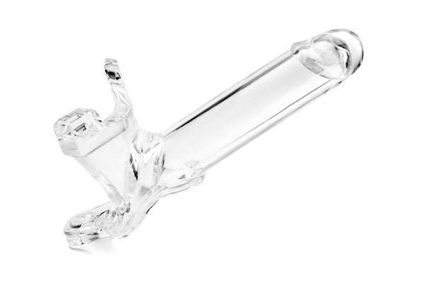 Perfect Fit Zoro Knight Hollow Strap-On - Clear