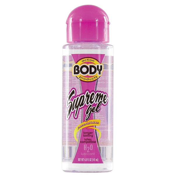 Body Action Supreme Water Based Gel - 4.8 oz Bottle