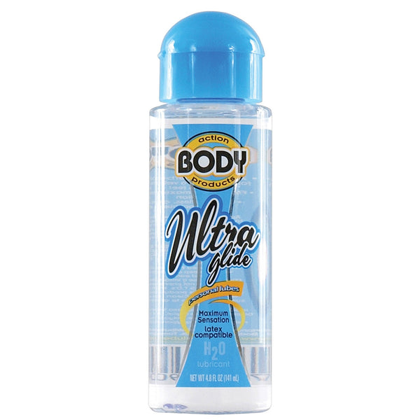 Body Action Ultra Glide Water Based - 4.8 oz Bottle