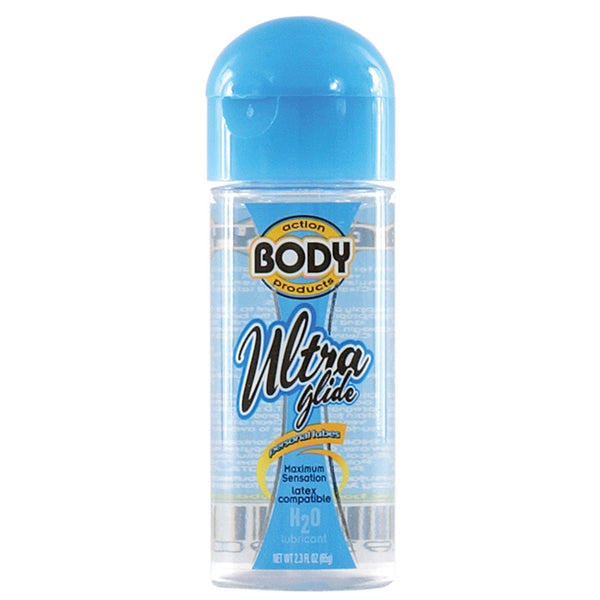 Body Action Ultra Glide Water Based - 2.3 oz Bottle