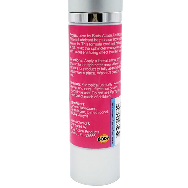 Endless Love Relaxing Anal Silicone Lubricant - 1.7 oz