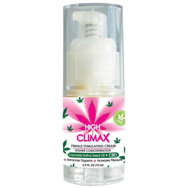 High Climax Female Stimulant w/Hemp Seed Oil - .5 oz