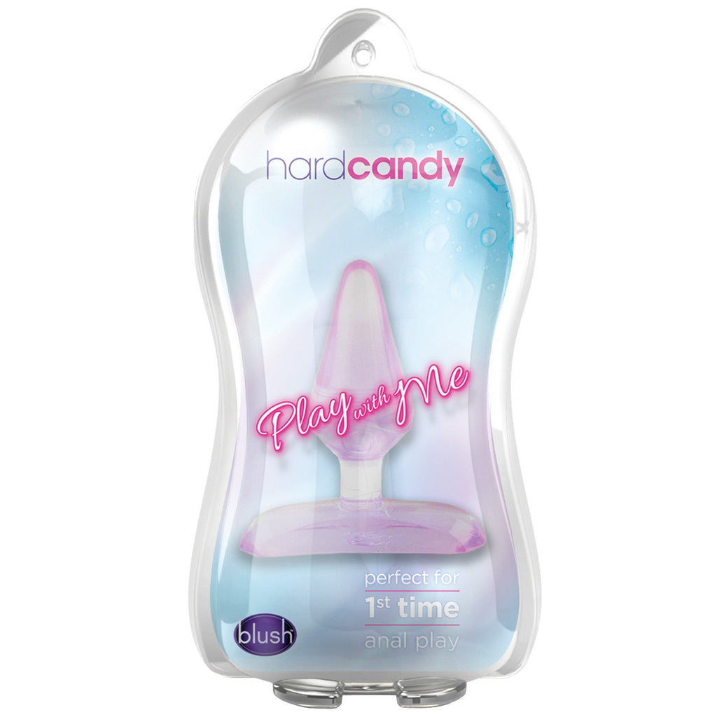 Blush Play With Me Hard Candy Anal Toy - Purple