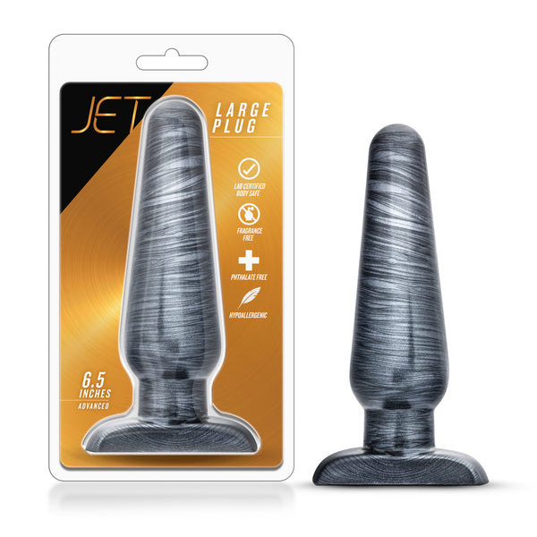 Jet Large Plug - Carbon Metallic Black