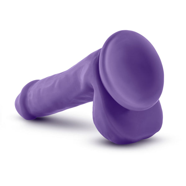 Au Natural - Bold - Delight - 6 Inch Dildo -  Purple