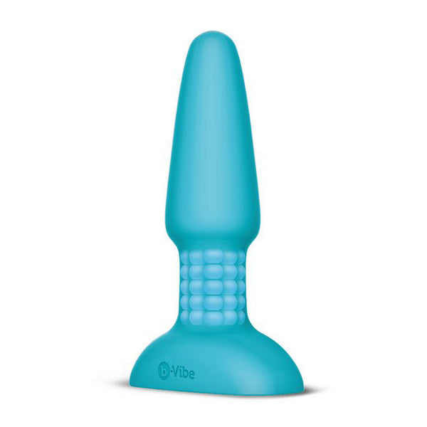 B Vibe Rimming Remote Anal Plug (Teal)