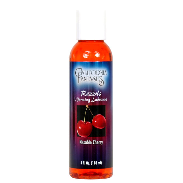 Razzels Warming Lubricant - 4 oz Kissable Cherry