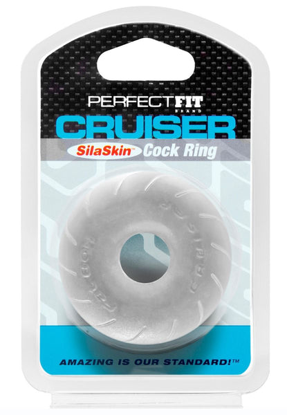 Perfect Fit SilaSkin Cruiser Ring - Opaque White