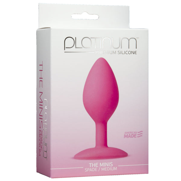 Platinum - The Minis - Spade - Med Pink