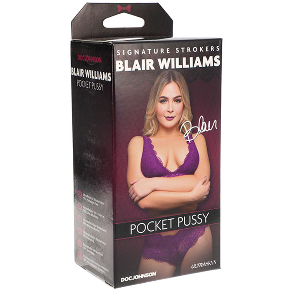 Signature Strokers - Blair Williams - Ultraskyn  Pocket Pussy