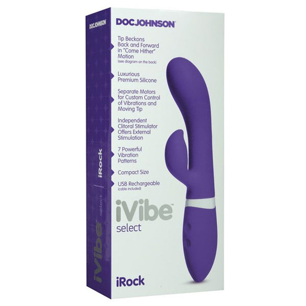 Doc Johnson Purple iVibe Select iRock Vibrator