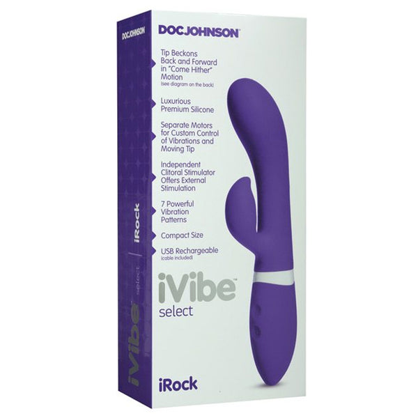 Doc Johnson Purple iVibe Select iRock Vibrator