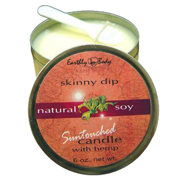 Earthly Body Massage Candle Skinny Dip 6.8oz