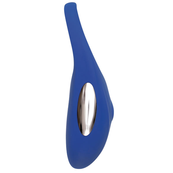 Adam & Eve Rechargeable Couples Penis Ring - Blue