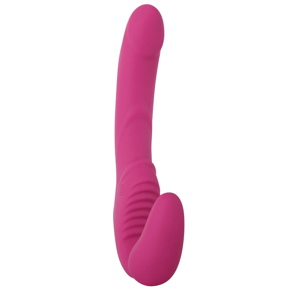 Adam & Eve Eve's Vibrating Strapless Strap On - Pink