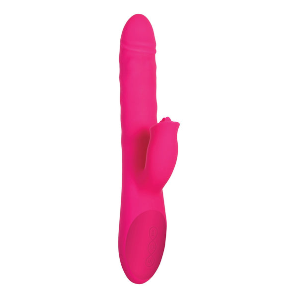 Adam & Eve Eve's Rotating Rabbit Flicker Dual Stim - Pink