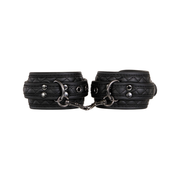 Adam & Eve's Fetish Dreams Ankle Cuffs - Black