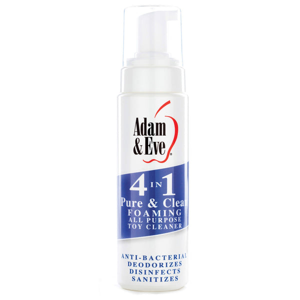 Adam & Eve 4 In 1 Pure & Clean Foaming Cleaner - 8oz