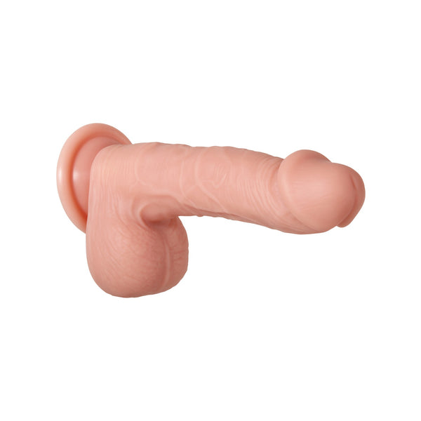 Adam & Eve Adam's Warming Rotating Power Boost Dildo - Light