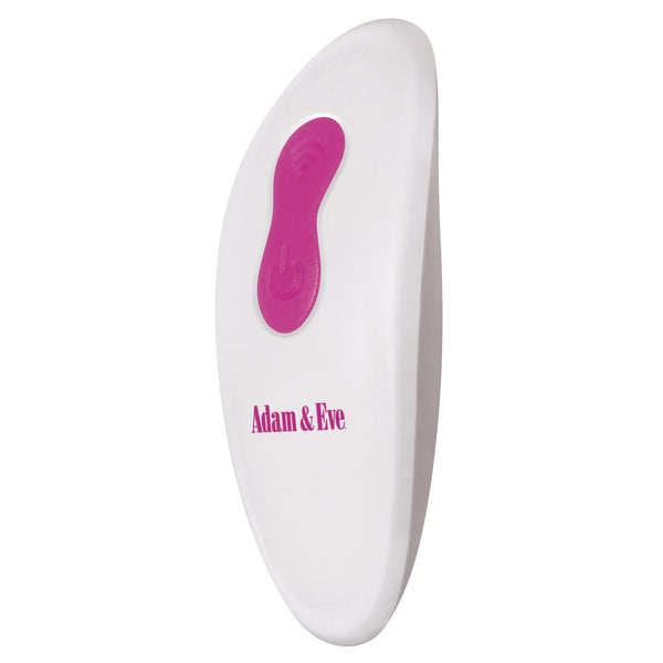 Adam & Eve Eve's Rechargeable Remote Control Bullet - Pink/White