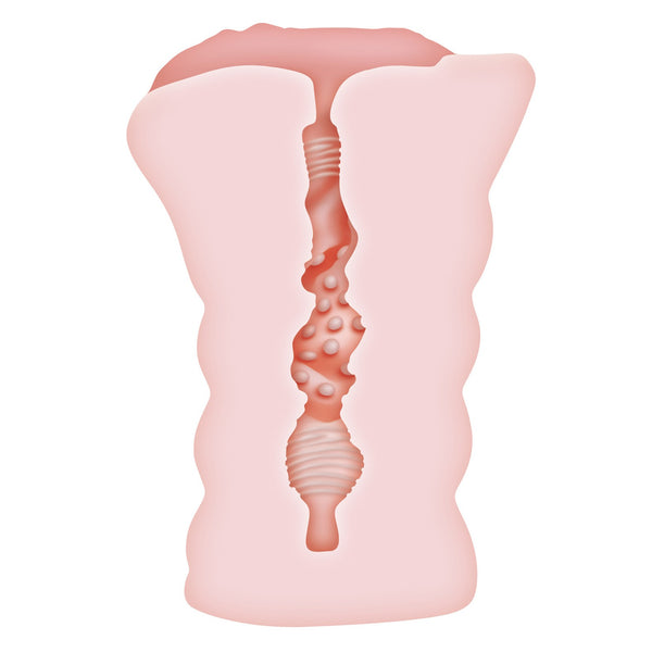 Adam & Eve Juicy Lucy Self Lubricating Stroker - White