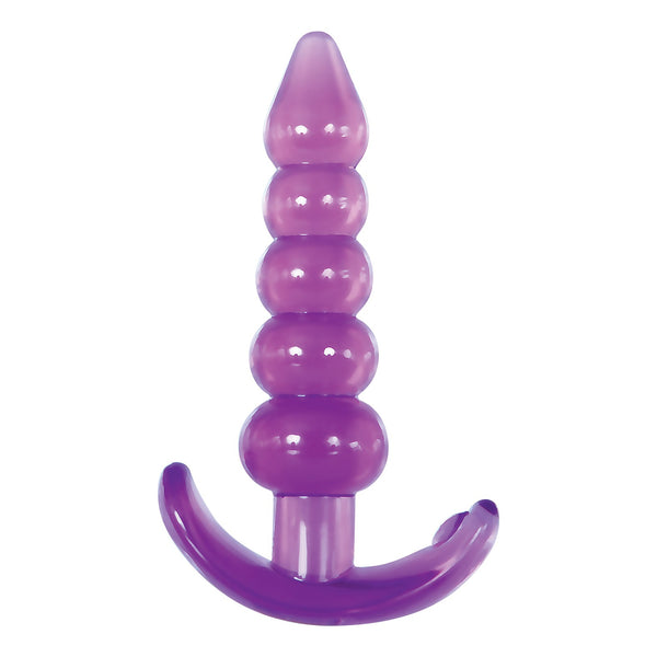 Adam & Eve Bumpy Delight Anal Plug - Purple