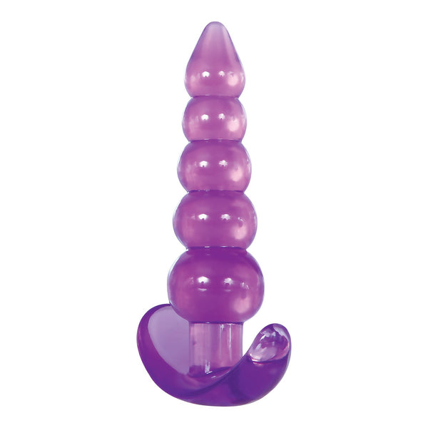 Adam & Eve Bumpy Delight Anal Plug - Purple