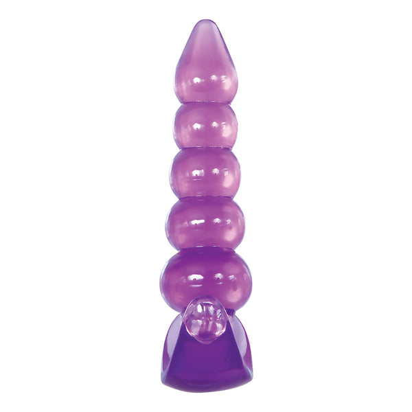 Adam & Eve Bumpy Delight Anal Plug - Purple