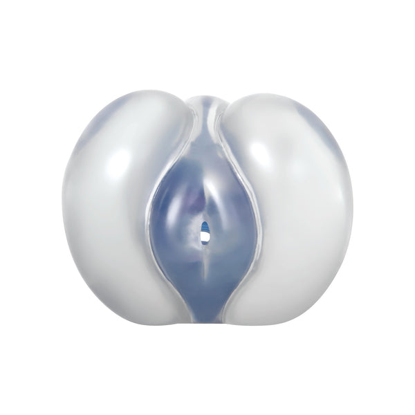 Adam & Eve Intensity Power Stroker - Clear/Blue