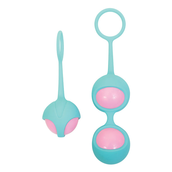 Adam & Eve Eve's Kegel Training Set - Pink/Teal