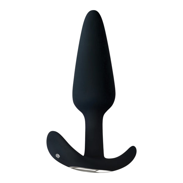 Adam & Eve's Rechargeable Vibrating Anal Plug - Black