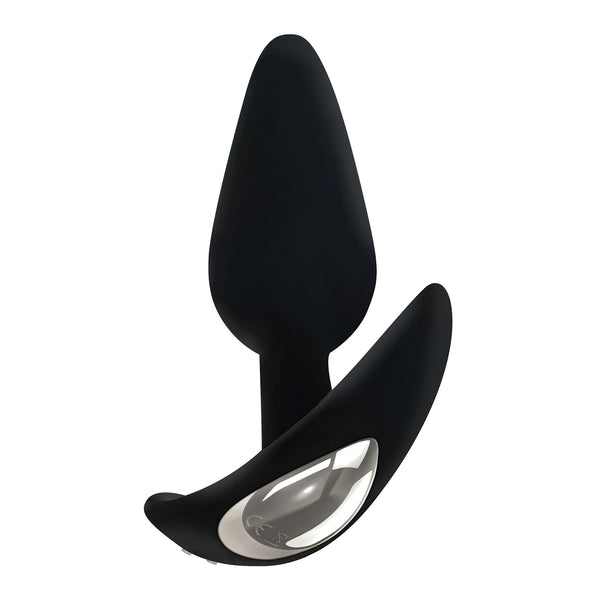 Adam & Eve's Rechargeable Vibrating Anal Plug - Black