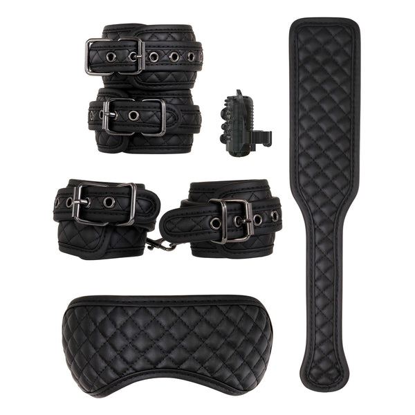 Adam & Eve's Fetish Dreams Beginner Bondage Set - Black