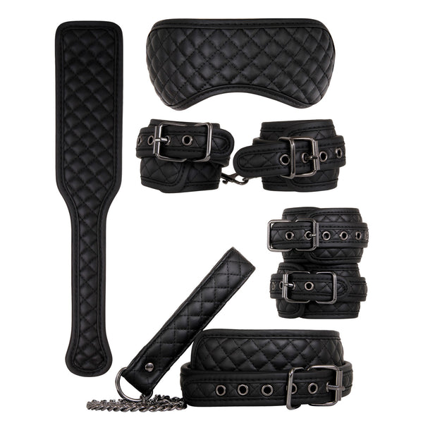 Adam & Eve's Fetish Dreams Intermediate Bondage Set - Black