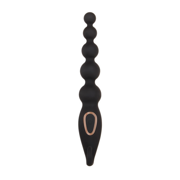 Adam & Eve Vibrating Anal Bead Stick - Black