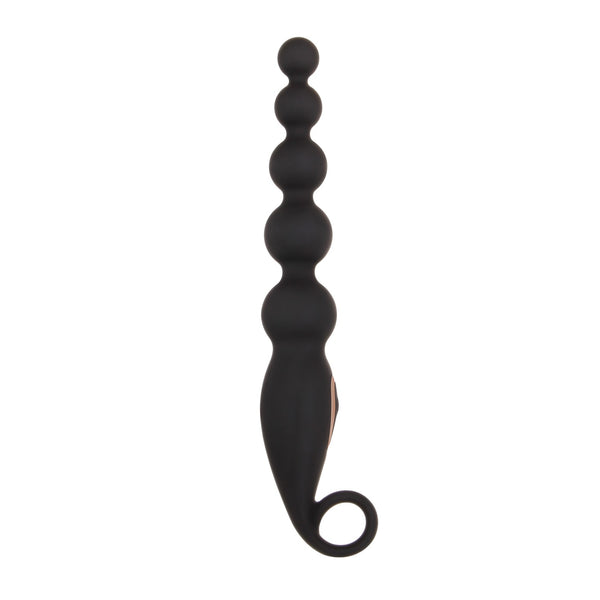 Adam & Eve Vibrating Anal Bead Stick - Black