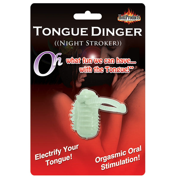 Tongue Dinger - Glow in the Dark Night Stroker