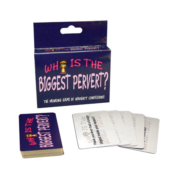Who is the Biggest Pervert Card Game