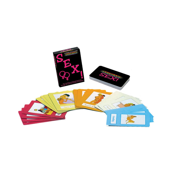 Lesbian Sex Card Game - Bilingual