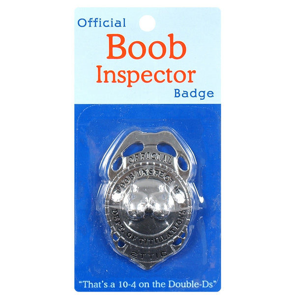 Boob Inspector Badge