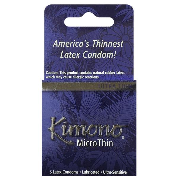 Kimono Micro Thin Condom - Box of 3