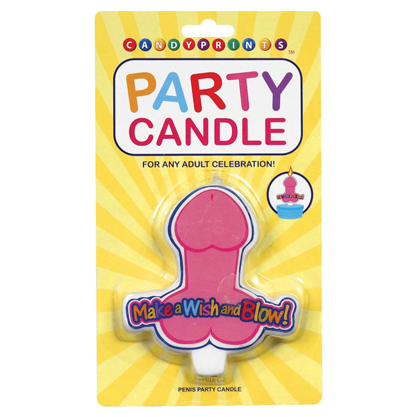 Make a Wish & Blow Penis Party Candle