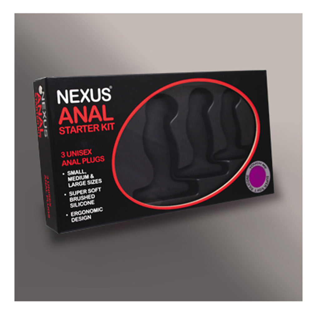 Nexus ANAL STARTER KIT Black My Sensual Secrets Nexus ANAL STARTER KIT Black My Sensual Secrets