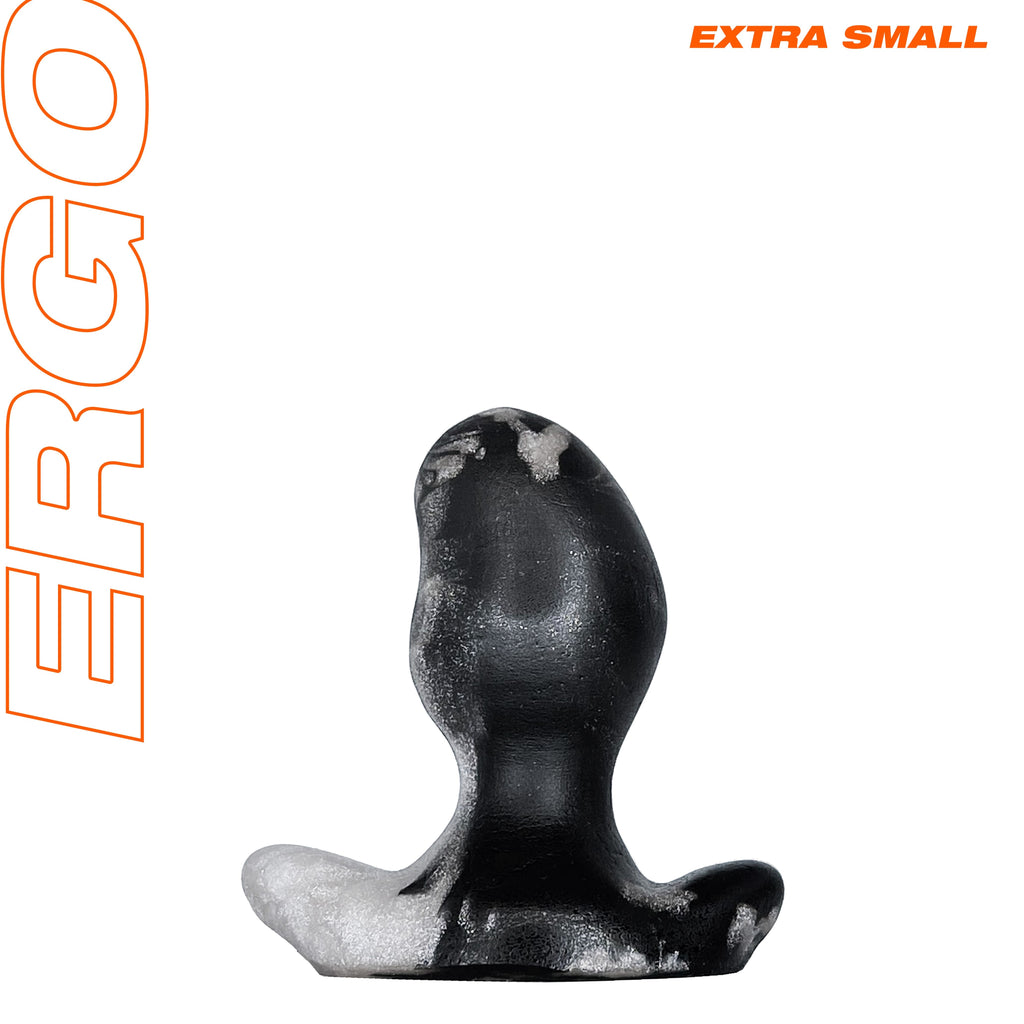 Ergo Butt Plug - Extra Small - Platinum Swirl