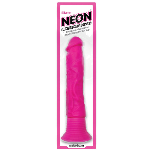 Neon Silicone Wall Banger - Pink