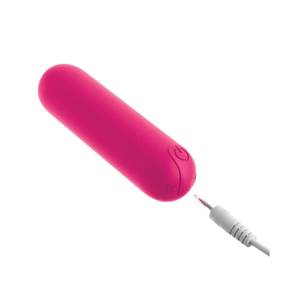 Omg! Bullets Play Rechargeable Vibrating Bullet - - Fuschia
