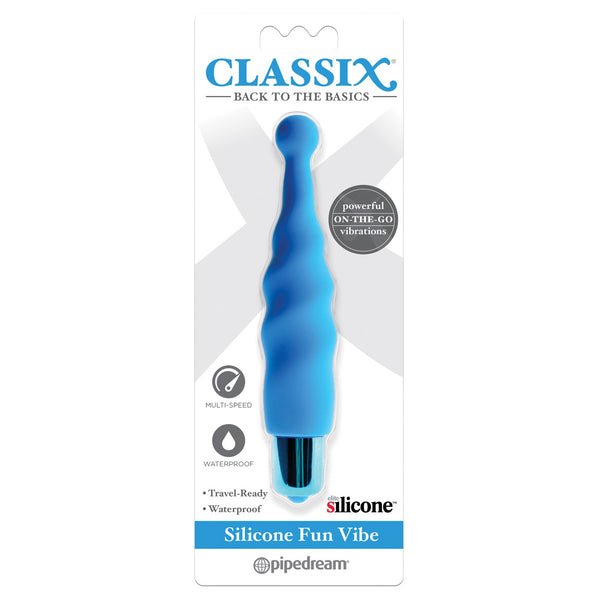Silicone Fun Vibe - Blue
