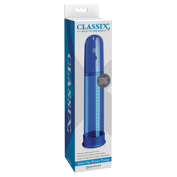 Classix Auto-Vac Power Pump - Blue