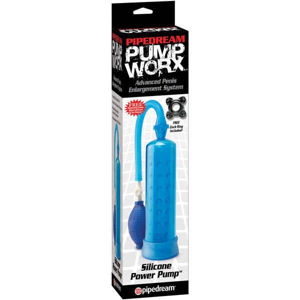 Pump Worx Silicone Power Pump - Blue