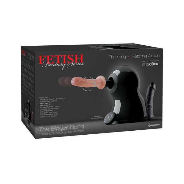 Fetish Fantasy the Bigger Bang Thrusting &  Rotating Sex Machine